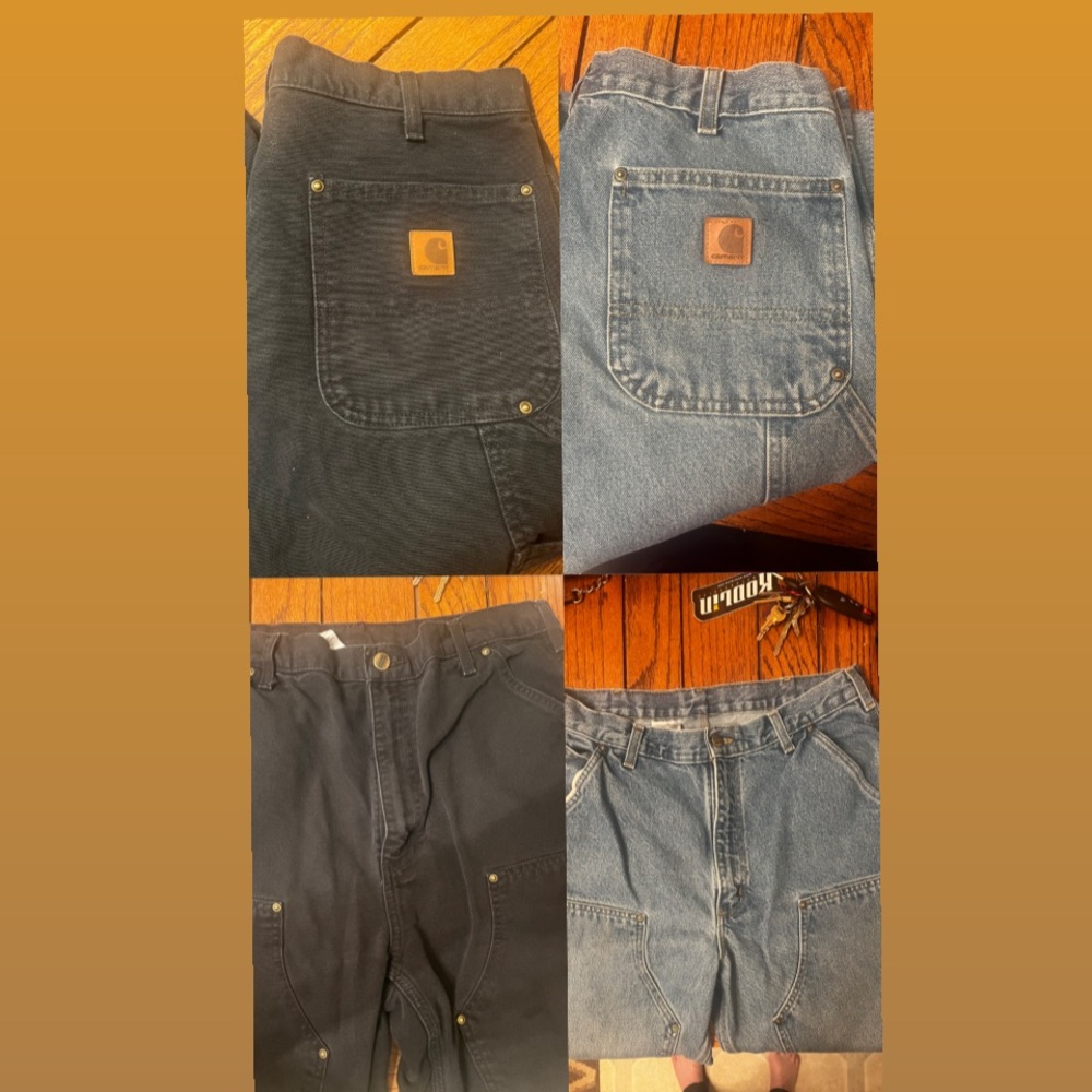 Carhartt men’s 34/36 this is for both pair.